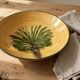 Plat rond palmier poterie Le Photophore