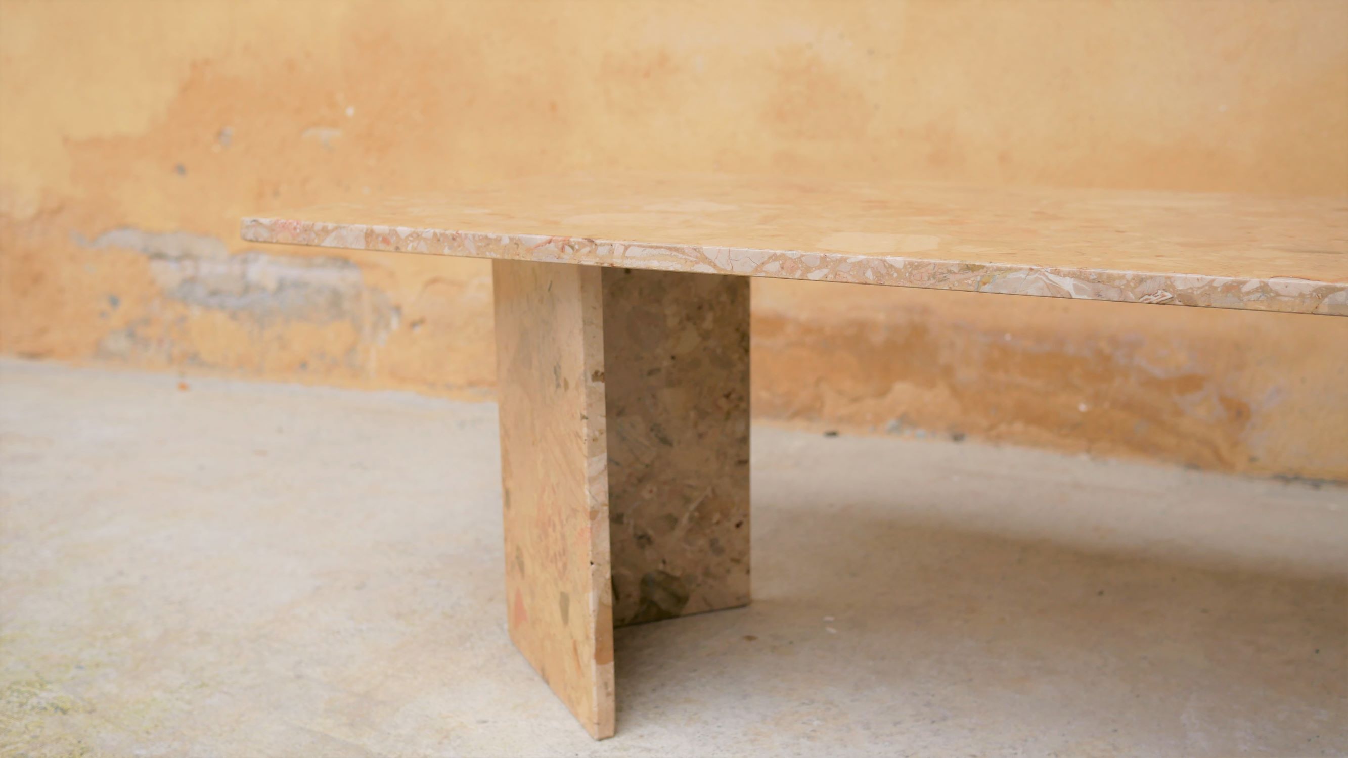 Vintage marble coffee table