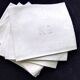 6 old damask linen napkins NG 67 x 76 cm