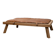 Daybed en cuir vintage et chêne 1950