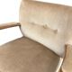 Vintage beige cocktail armchair / armchair / single armchair with armrests