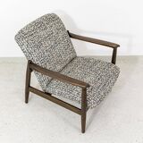 Vintage armchair GFM-64 by Edmund Homa, GFM, Poland, 1960s