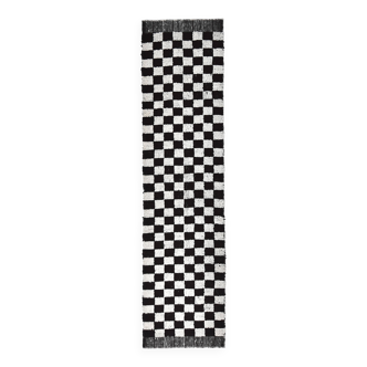 Tapis de couloir marocain à carreaux 2x10 70x302 cm SK 242433
