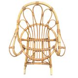 Provencal children's rocking chair from the 50s