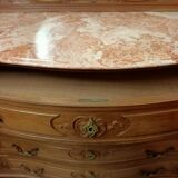 Chest of drawers with mirror