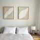Duo of textured paintings
