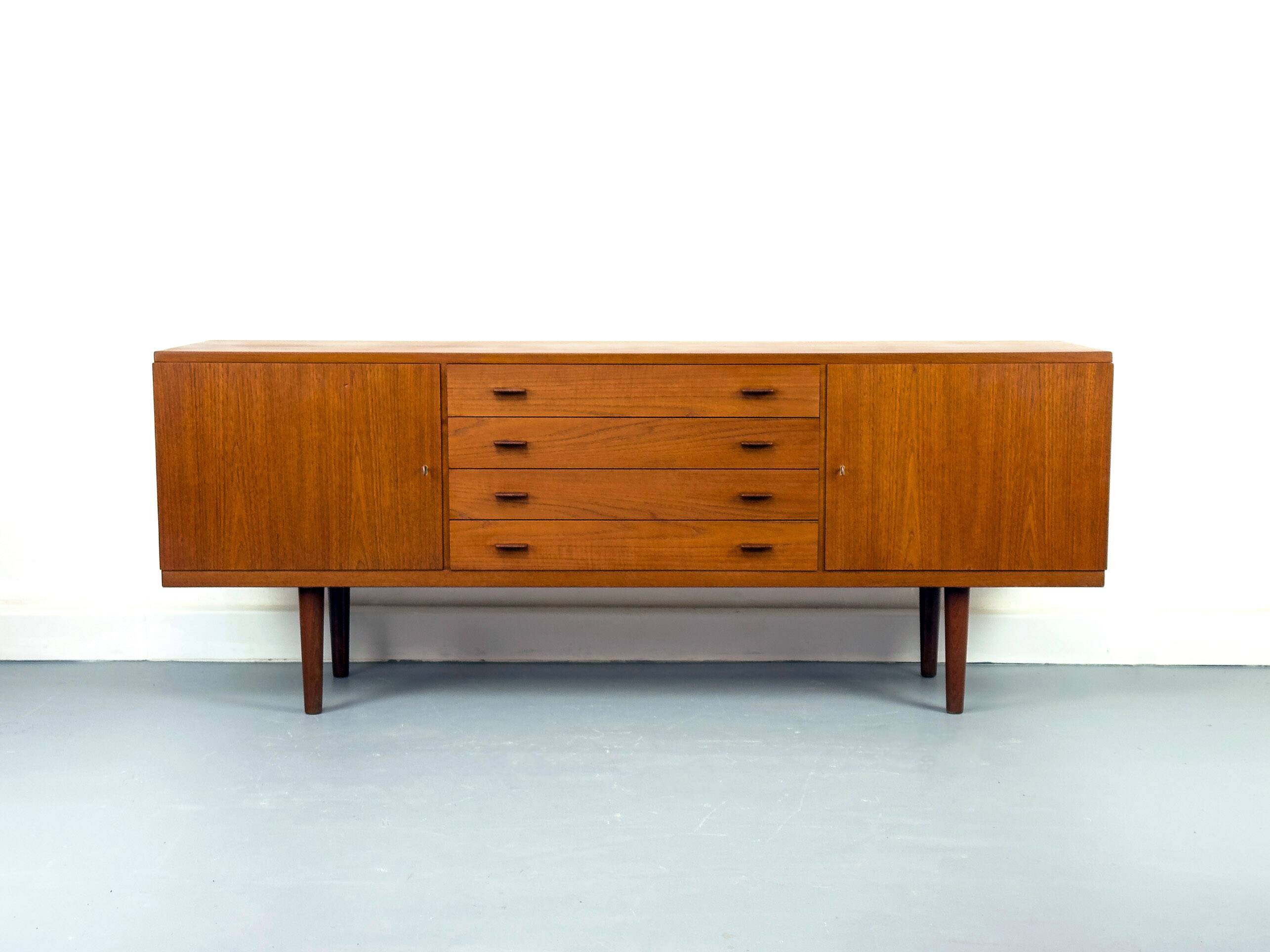 Teak Sideboard by Hans J. Wegner for Ry Møbler, 1959