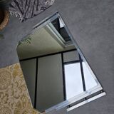 Beveled Art Deco mirror