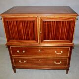 Mahogany commode/storage unit 1900 louis xvi style