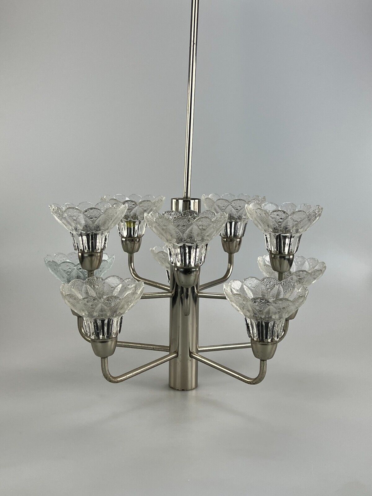 60s 70s chandelier glass space age design
