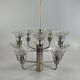 60s 70s chandelier glass space age design