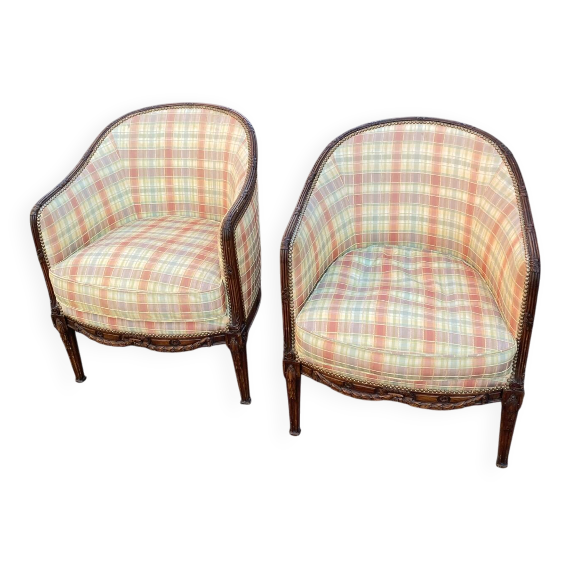 Pairs of armchairs