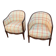 Pairs of armchairs