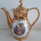 Gold porcelain coffee service