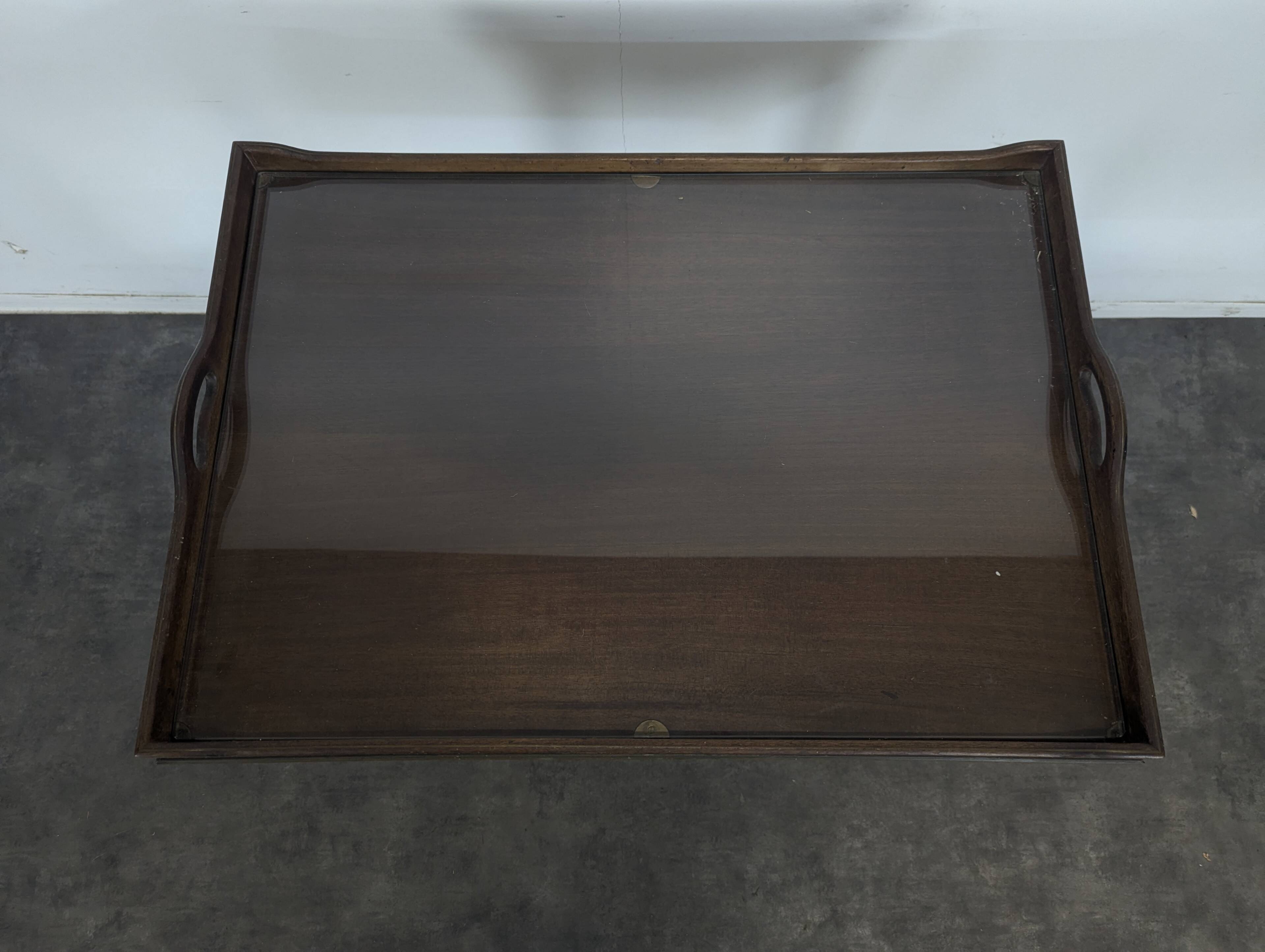 Serving table in Louis XVI style, late 19th century.