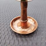 Copper candle holder