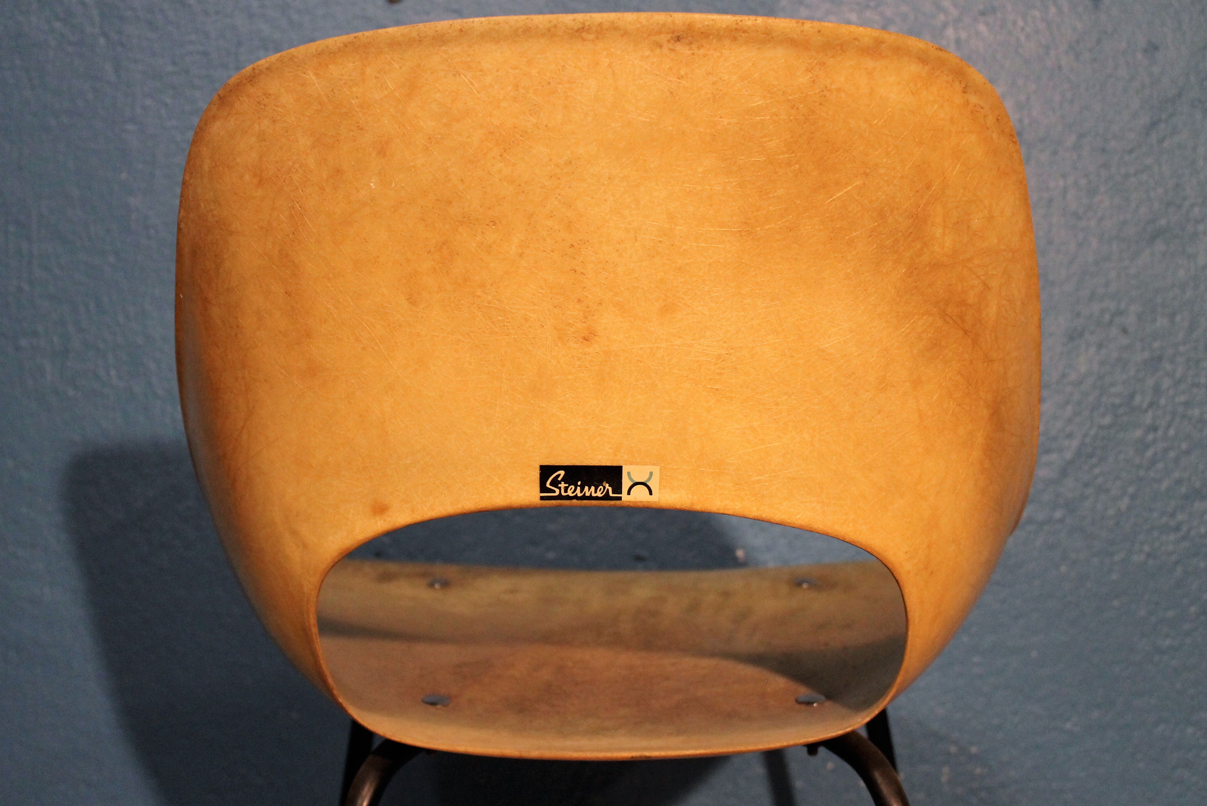 Chair "Tulipe" Guariche edition Steiner 1950s