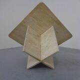 Italian Travertine Coffee Table, 1970s