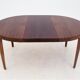 Table en bois de rose, design danois, années 1960