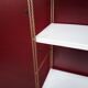 Golden Tomado shelf and white trays 1970