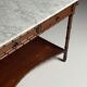 Table d'appoint en faux bambou vers 1900