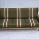 1970s, Danish 3-seater sofa, furniture wool, solid oak wood.