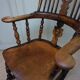 Chaise à Bascule Windsor Antique du 19ème Siècle