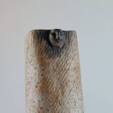 Vintage mid-century handmade ceramic vase