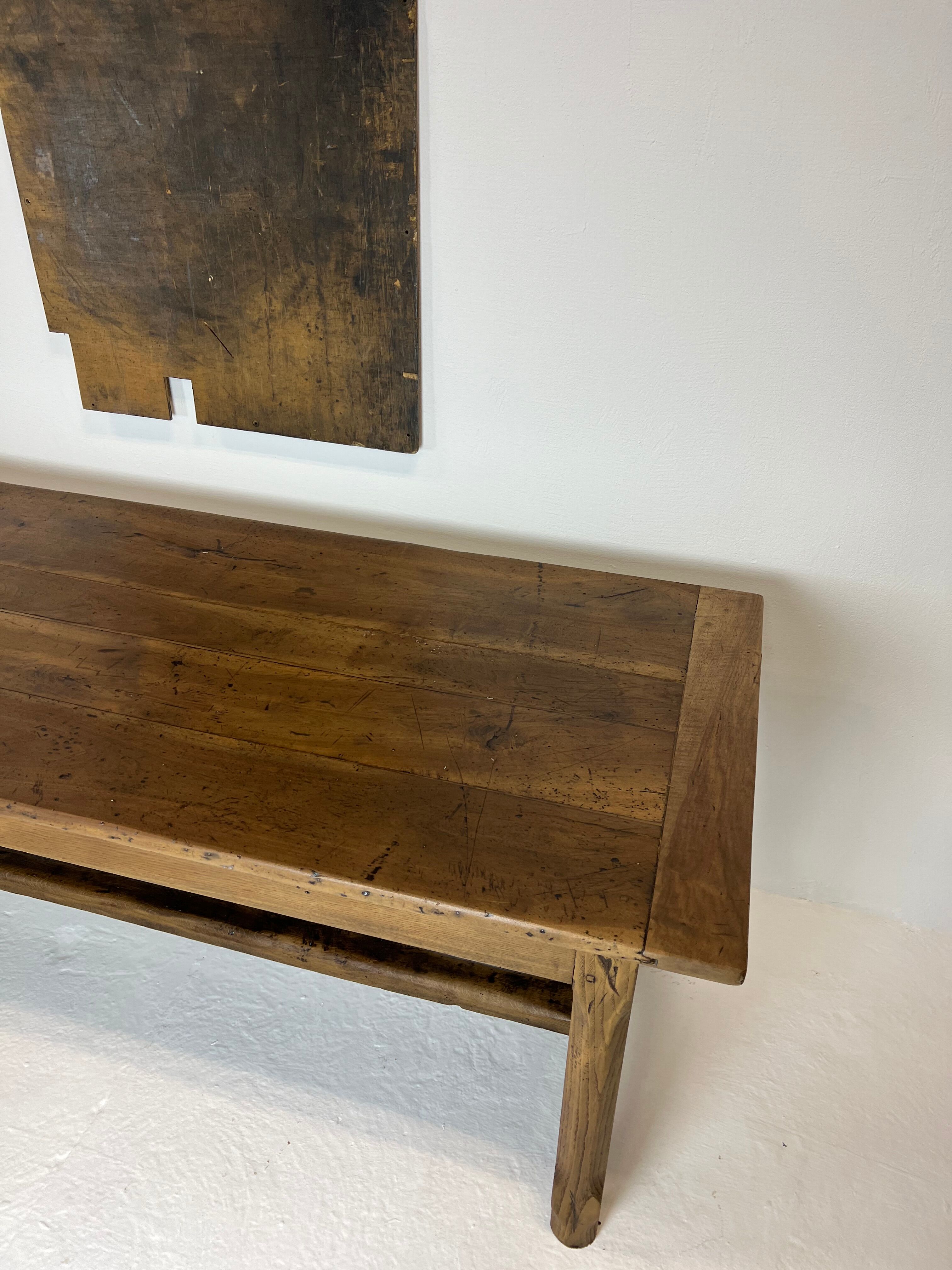 Old oak farmhouse table, 20s