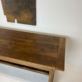 Old oak farmhouse table, 20s