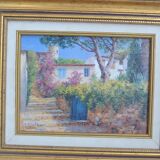 Provençal painting signed