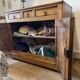 Antique solid wood sideboard – 2 doors, 3 drawers