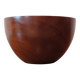 Very Large Teak Midcentury Wooden Bowl by Galatix England, 1970s