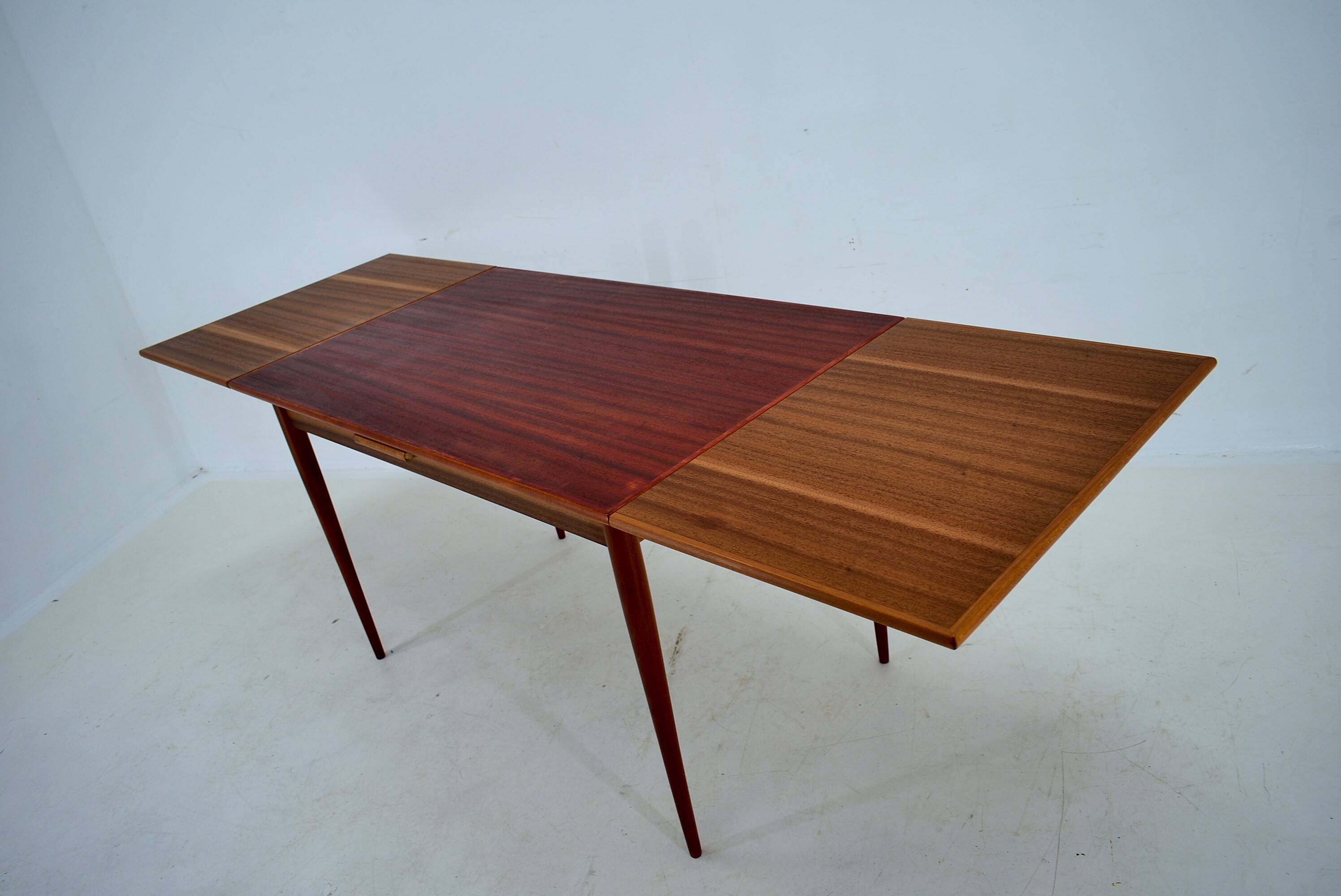 1960s Mahogany Dining Table, Czechoslovakia