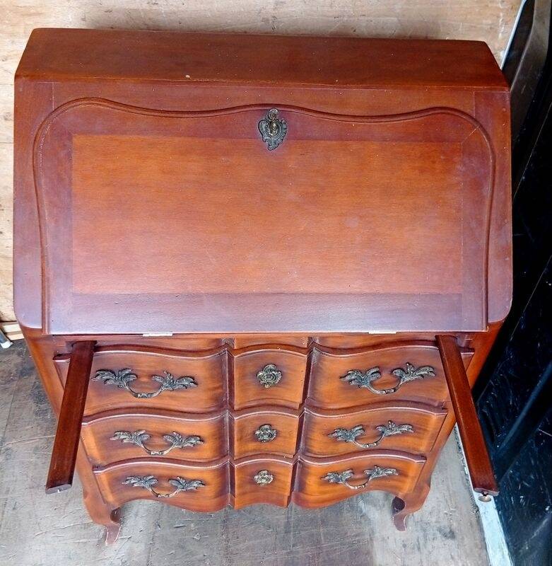 Louis XV style secretary desk