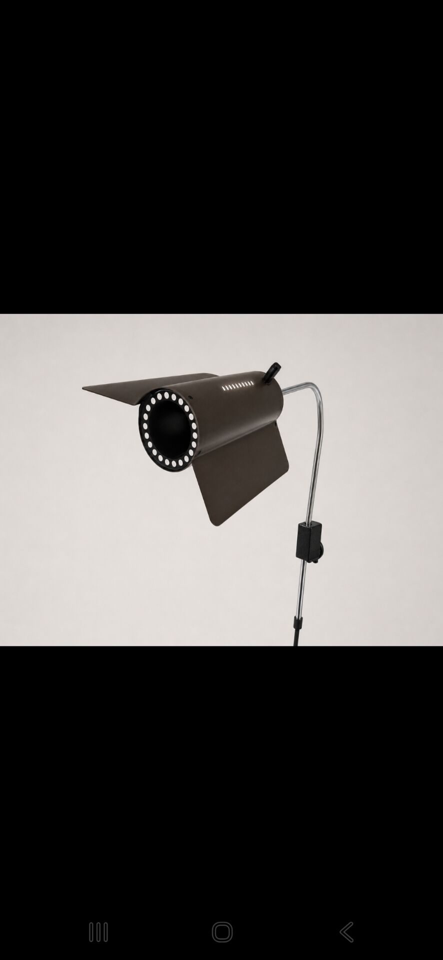 LAMPE JOE COLOMBO Spider Clamp/VINTAGE LAMP/OLUCE
