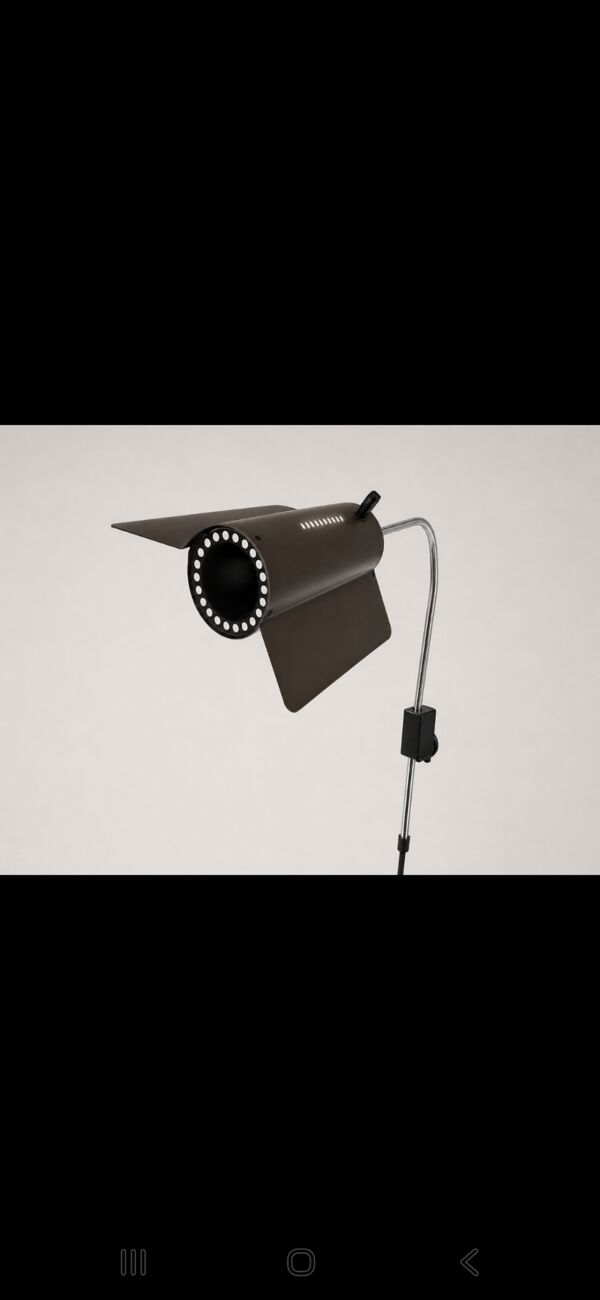 Lampe joe colombo spider clamp/luminaire vintage/oluce