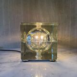 Cubosfera lamp by Alessandro Mendini for Fidenza Vetraria, 1968, Italy.