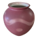 Round vase West Germany 650-21 Scheurich powder pink vintage 70s