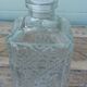 Glass whisky carafe