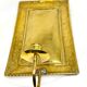 Large ScandiSca Vintage Brass Wall Candle holder  Sconce  height 34 cm