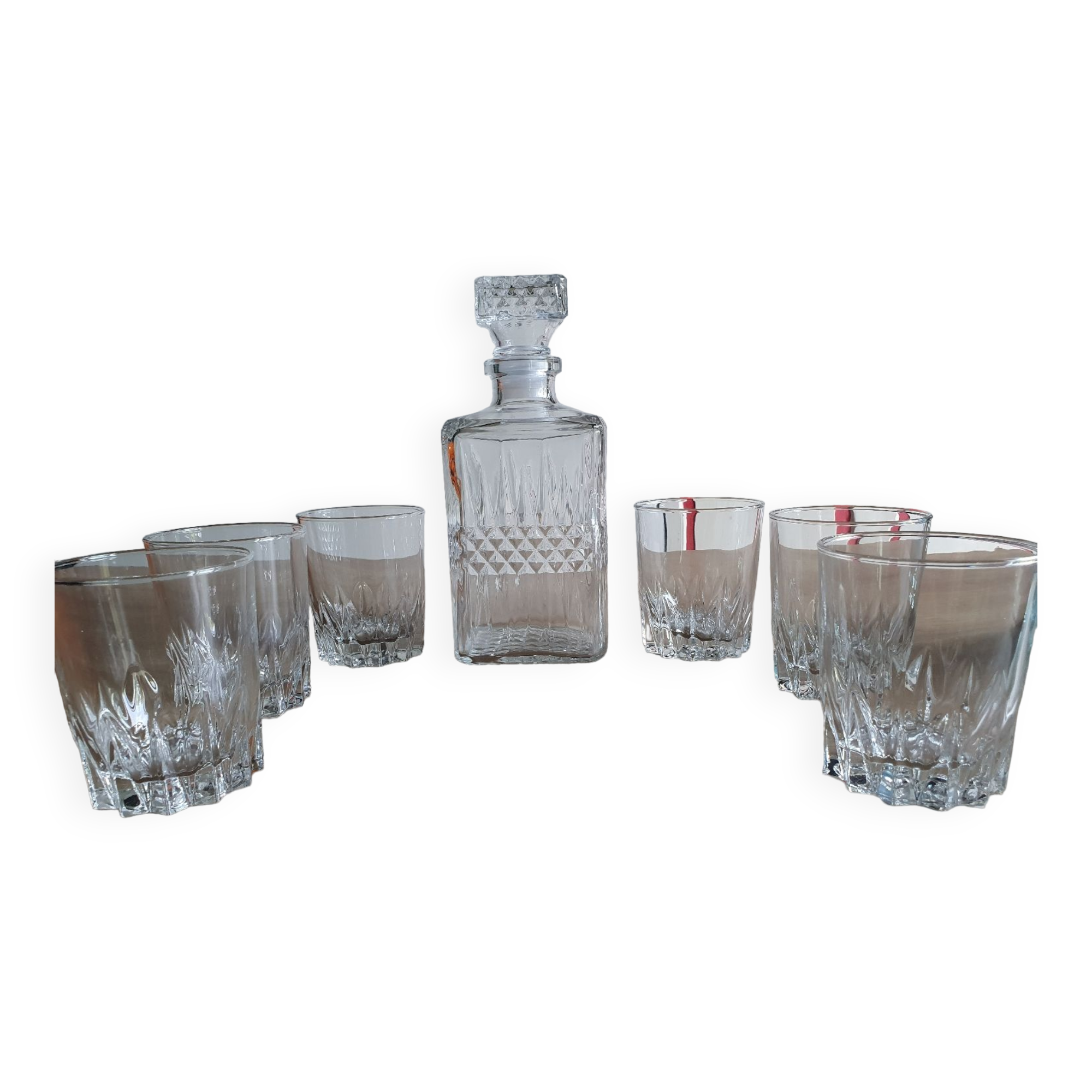 Luminarc whiskey decanter