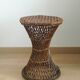 Diabolo model vintage rattan stool