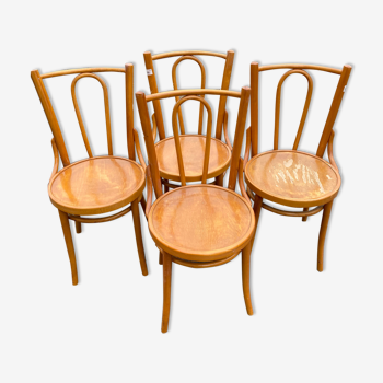 Vintage bistro chairs the lot
