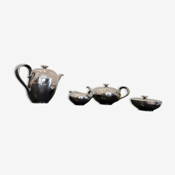 Heinrich porcelain and silver tea set