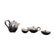 Heinrich porcelain and silver tea set