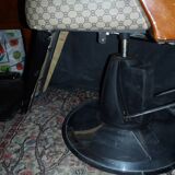 Retro barber chair.