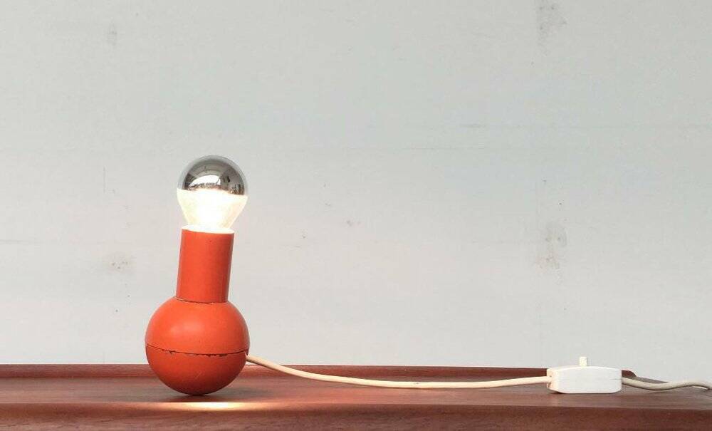 Lampe de table équilibrante de l'ère spatiale du milieu du siècle, années 1960