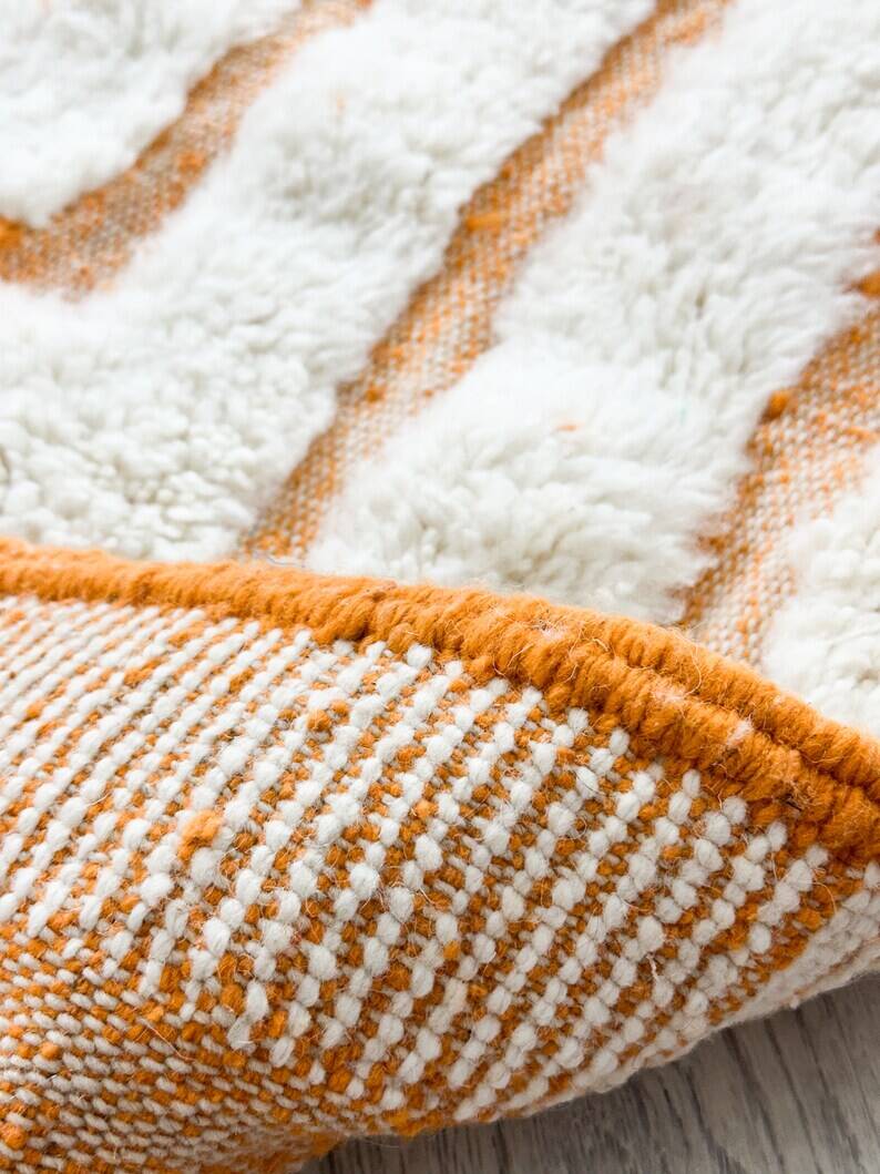 Handmade Moroccan Beni Ourain rug, 150/250cm