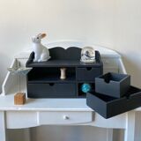 Wall shelf lockers drawers